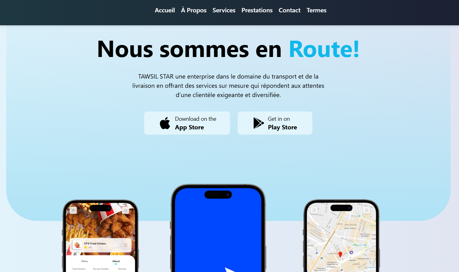 Landing Page